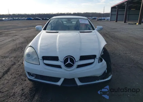 2009 Mercedes-Benz Slk 300 из США, поврежденный, VIN WDBWK54F89F191157